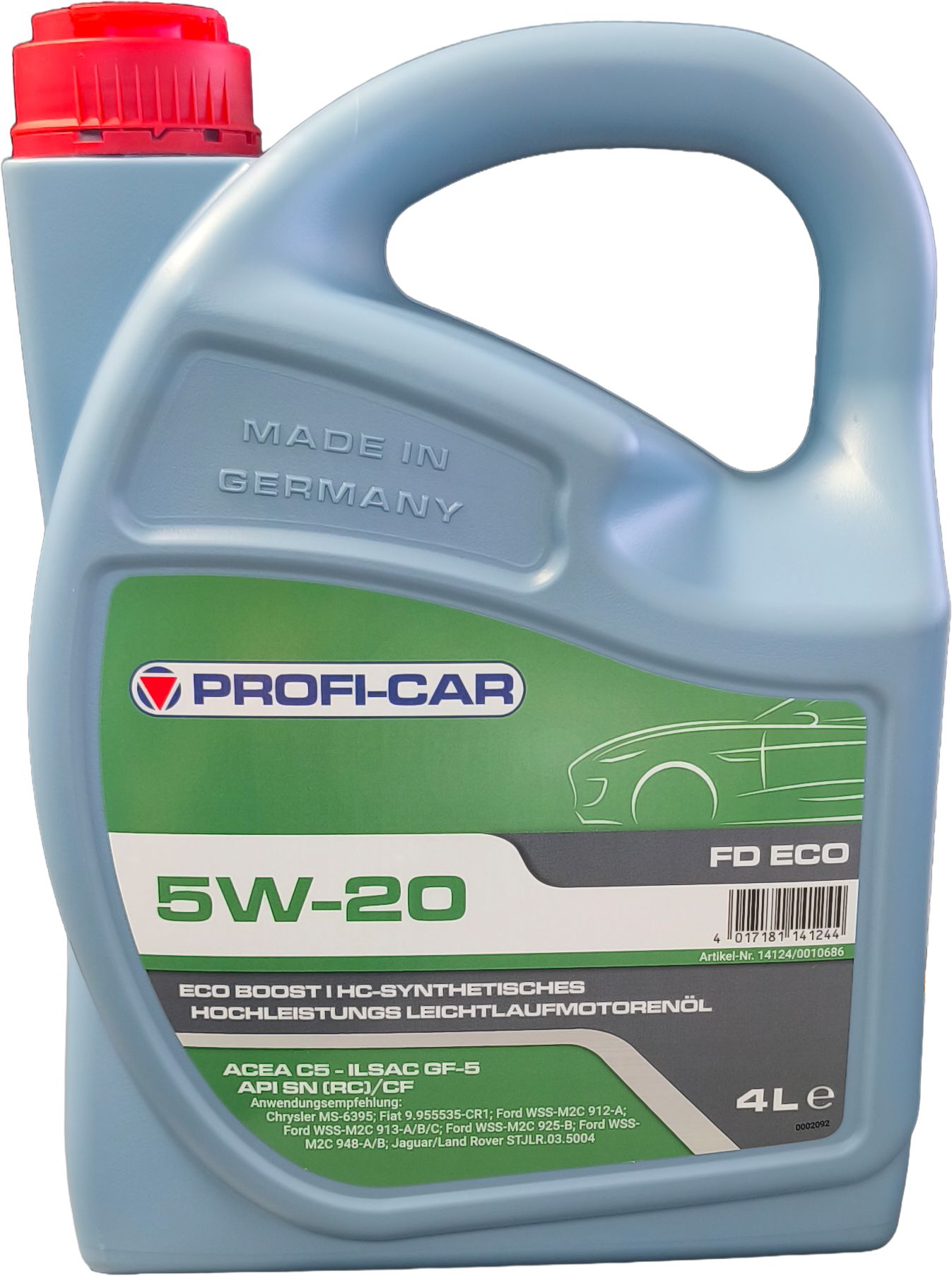 PROFI-CAR Motoröl FD ECO 5W-20 - 5 Liter Kanister