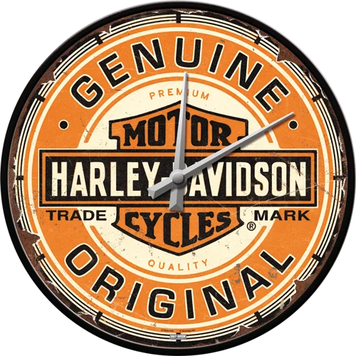 Harley Davidson Genuine Original - Wanduhr DM 31 cm