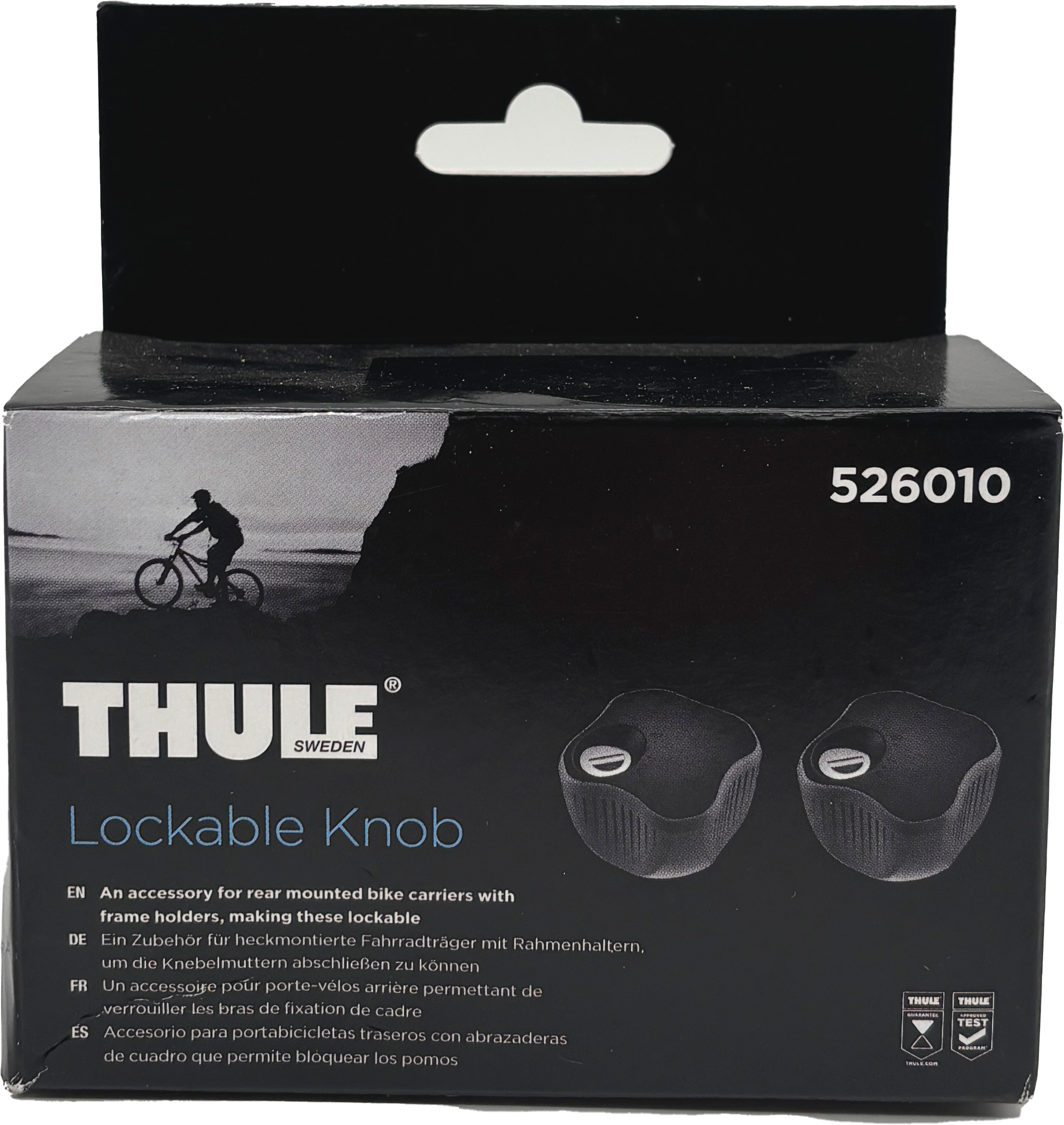 Thule 526010 abschließbare Knebelmutter