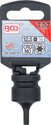 BGS Kraft-Bit-Einsatz | Antrieb Innenvierkant 12,5 mm (1/2