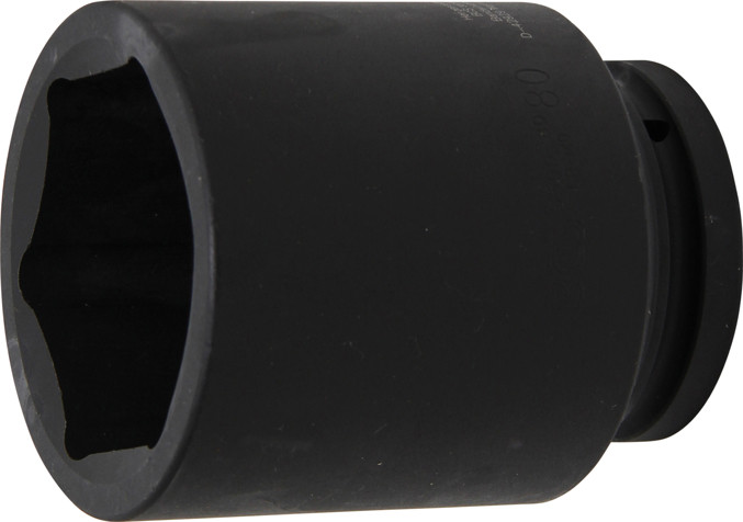 BGS Kraft-Steckschlüssel-Einsatz Sechskant, tief | Antrieb Innenvierkant 25 mm (1
