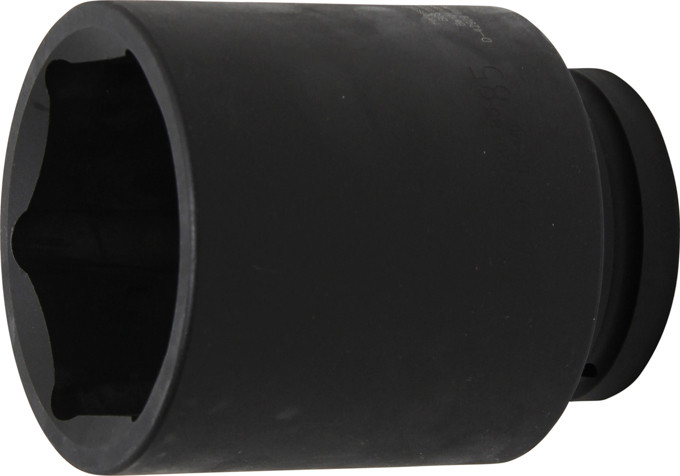 BGS Kraft-Steckschlüssel-Einsatz Sechskant, tief | Antrieb Innenvierkant 25 mm (1