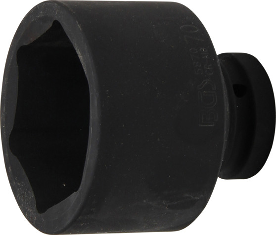 BGS Kraft-Steckschlüssel-Einsatz Sechskant | Antrieb Innenvierkant 25 mm (1