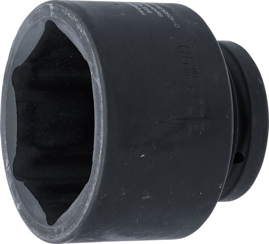 BGS Kraft-Steckschlüssel-Einsatz Sechskant | Antrieb Innenvierkant 25 mm (1