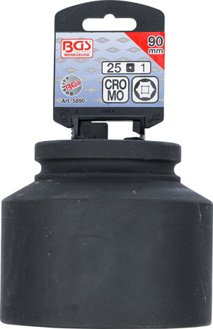 BGS Kraft-Steckschlüssel-Einsatz Sechskant | Antrieb Innenvierkant 25 mm (1