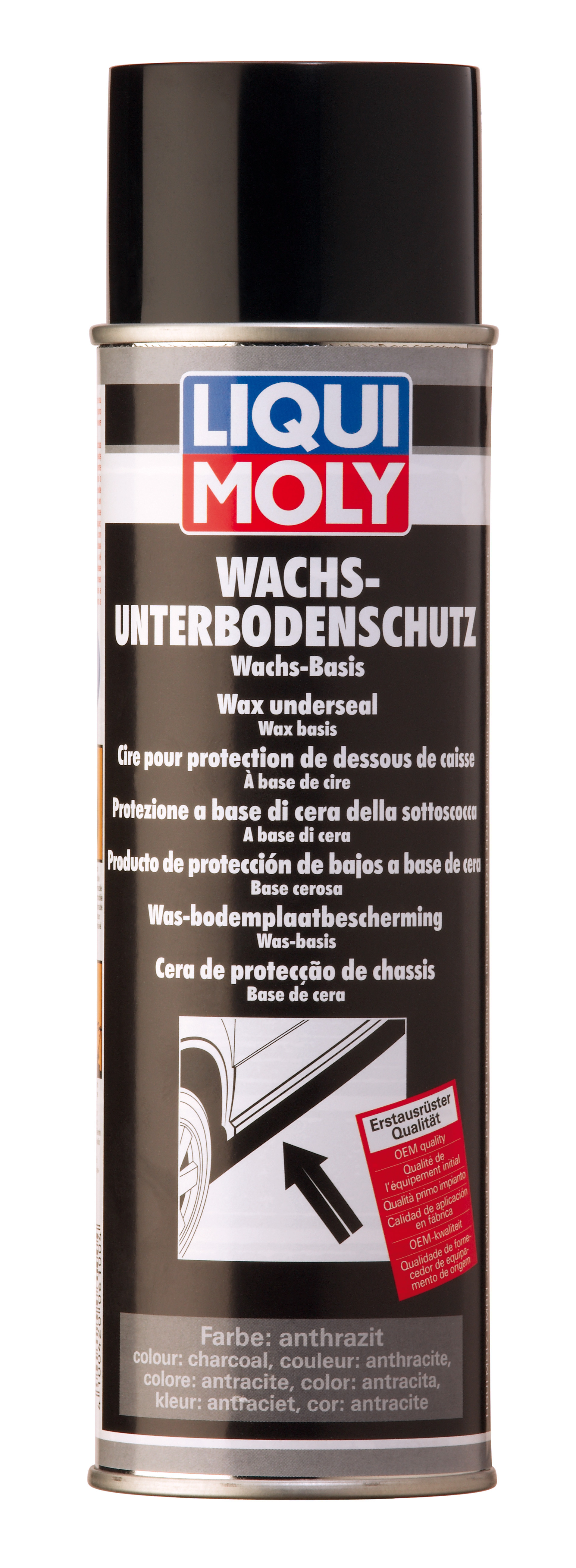 Liqui Moly Wachs-Unterboden-Schutz anthrazit/schwarz 500ml