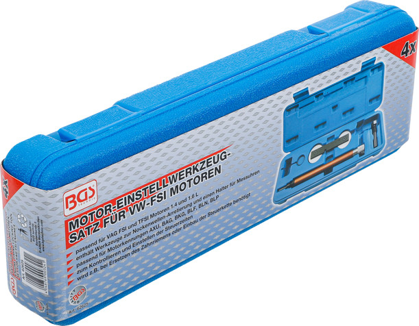 BGS Motor-Einstellwerkzeug-Satz | für VAG FSI, TSI 1.4, 1.6 (mit Steuerkette)