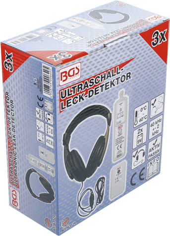 BGS Ultraschall-Leck-Detektor für Gas-, Luft-, Wasserbehälter