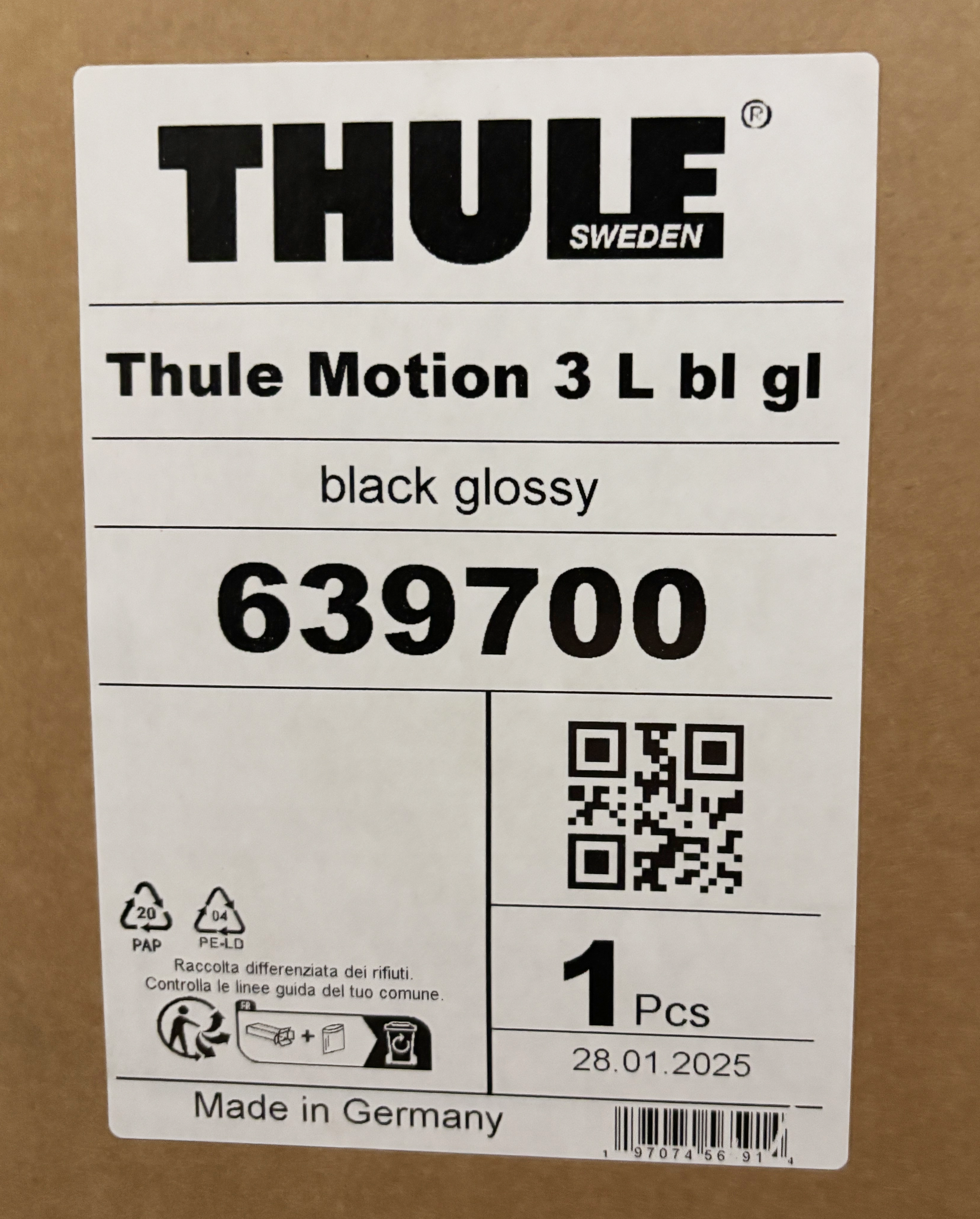 Thule Motion 3 Dachbox L schwarz