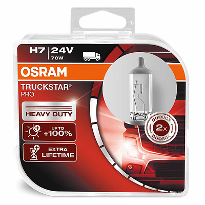 Osram Truckstar Pro Glühlampe H7 PX26d 24V 70W Doppelpack
