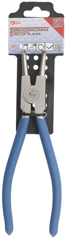 BGS Sprengringzange | abgewinkelt | für Außensprengringe | 250 mm