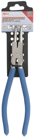 BGS Sprengringzange | abgewinkelt | für Innensprengringe | 250 mm