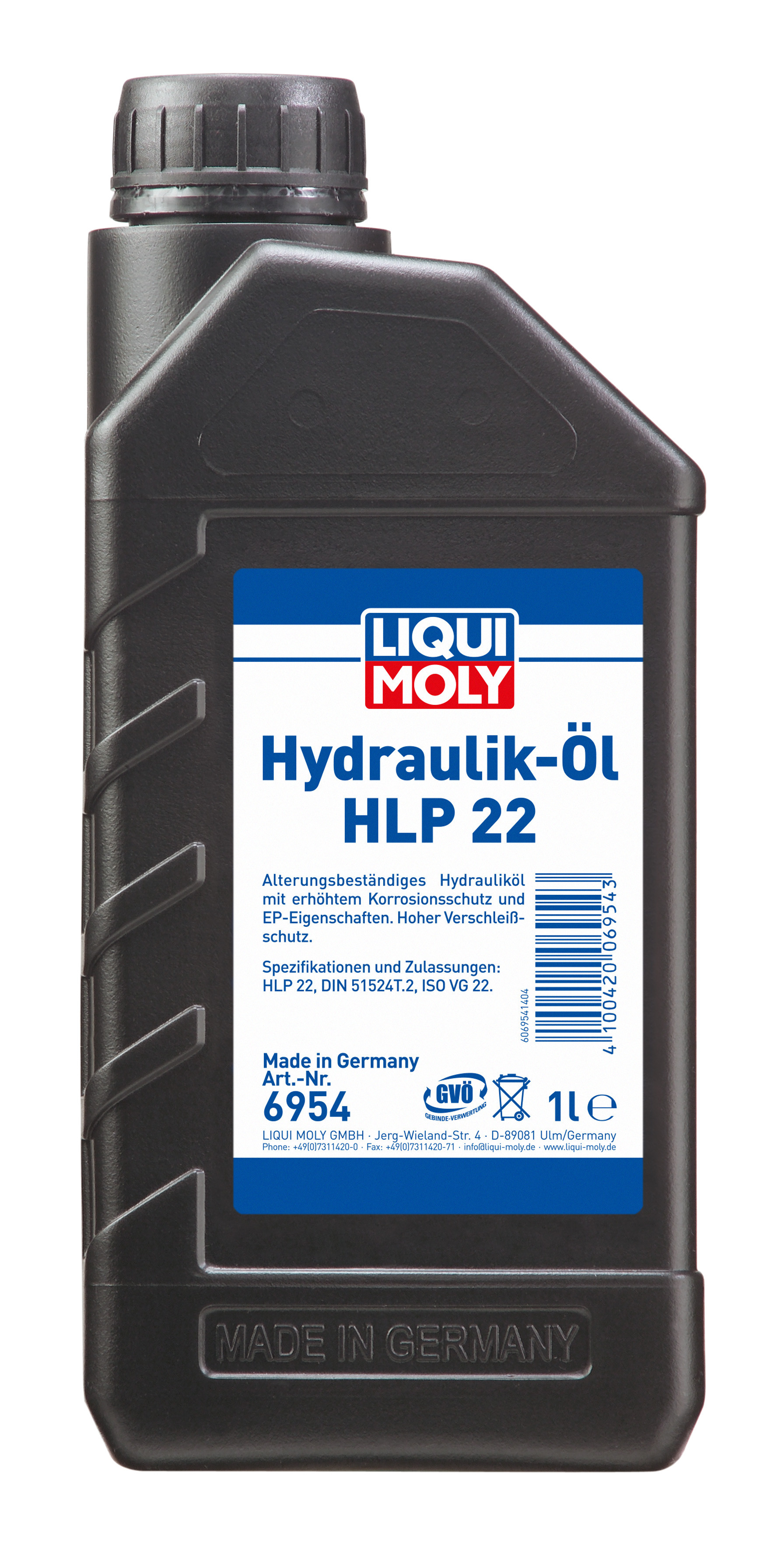 Liqui Moly 6954 Hydrauliköl HLP 22 1l