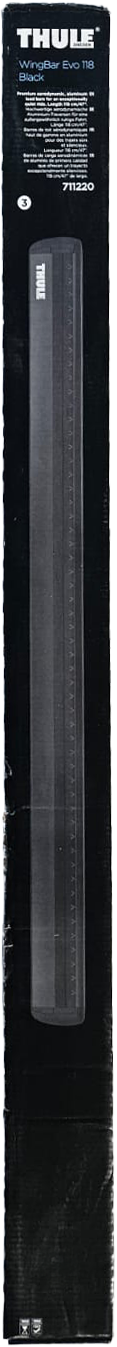 Thule WingBar Evo 118cm schwarz Doppelpack