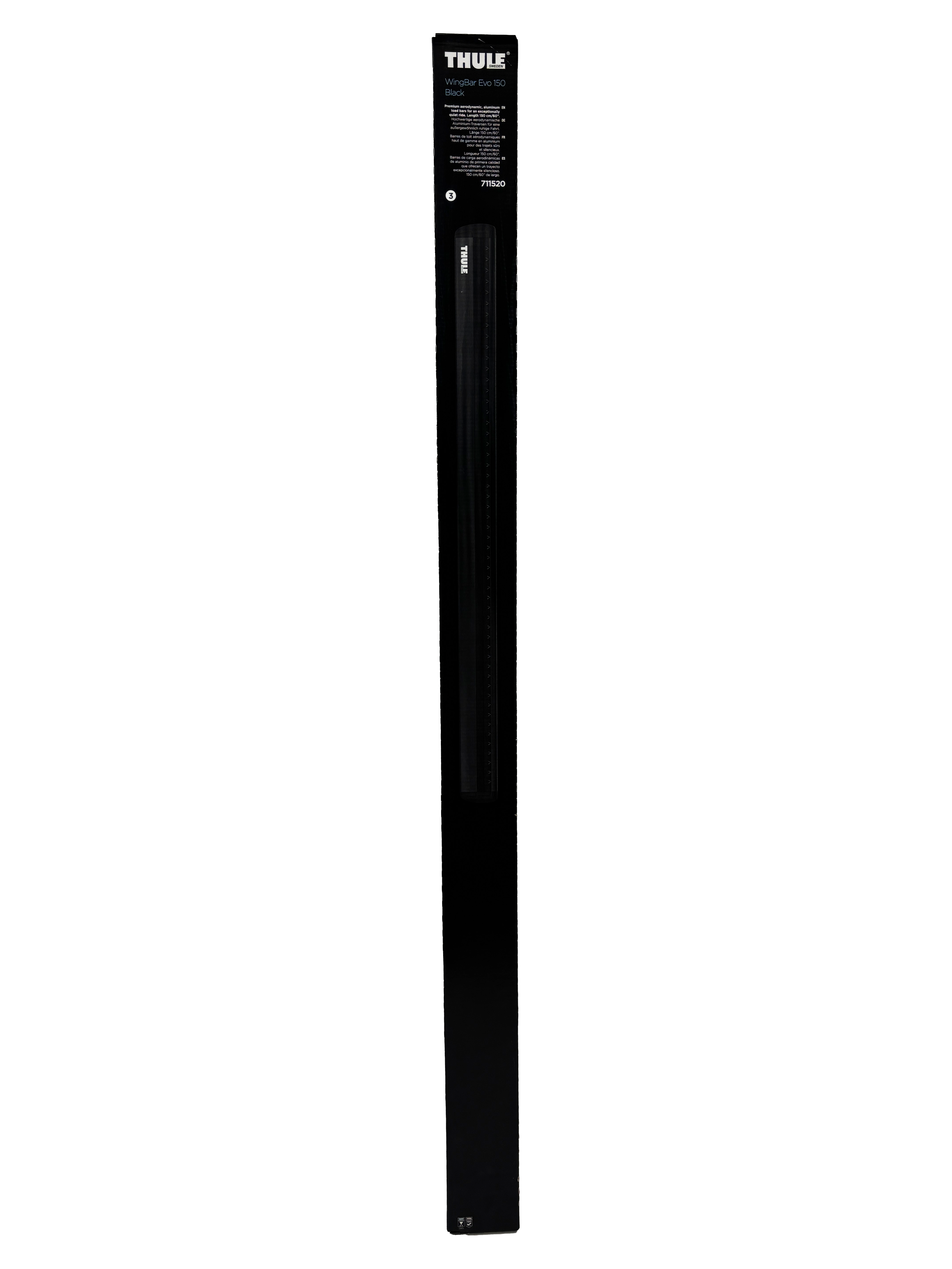 Thule WingBar Evo 150cm schwarz Doppelpack
