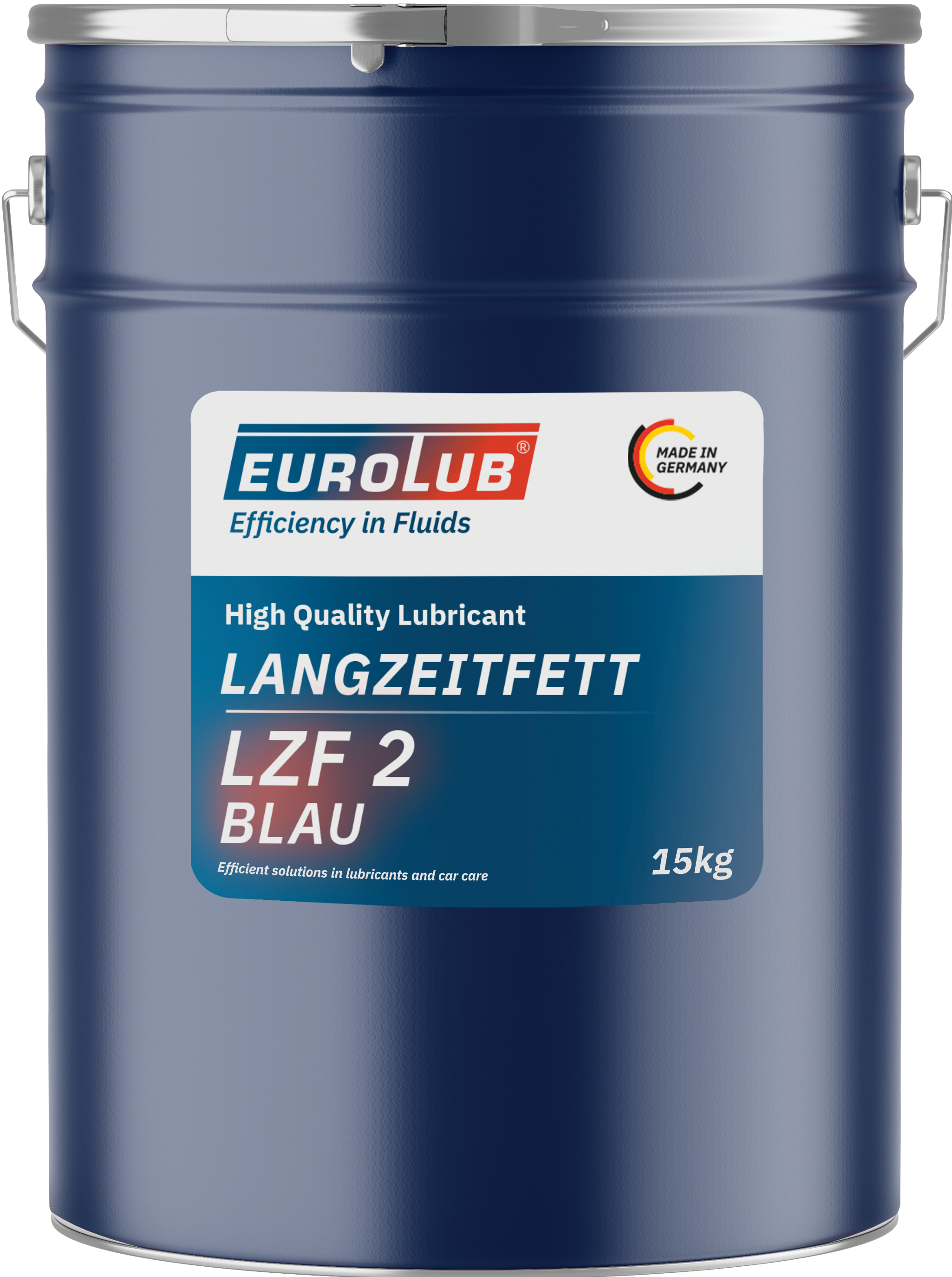 Eurolub Langzeitfett LZF 2 BLAU 15kg Fett Eimer / Kübel