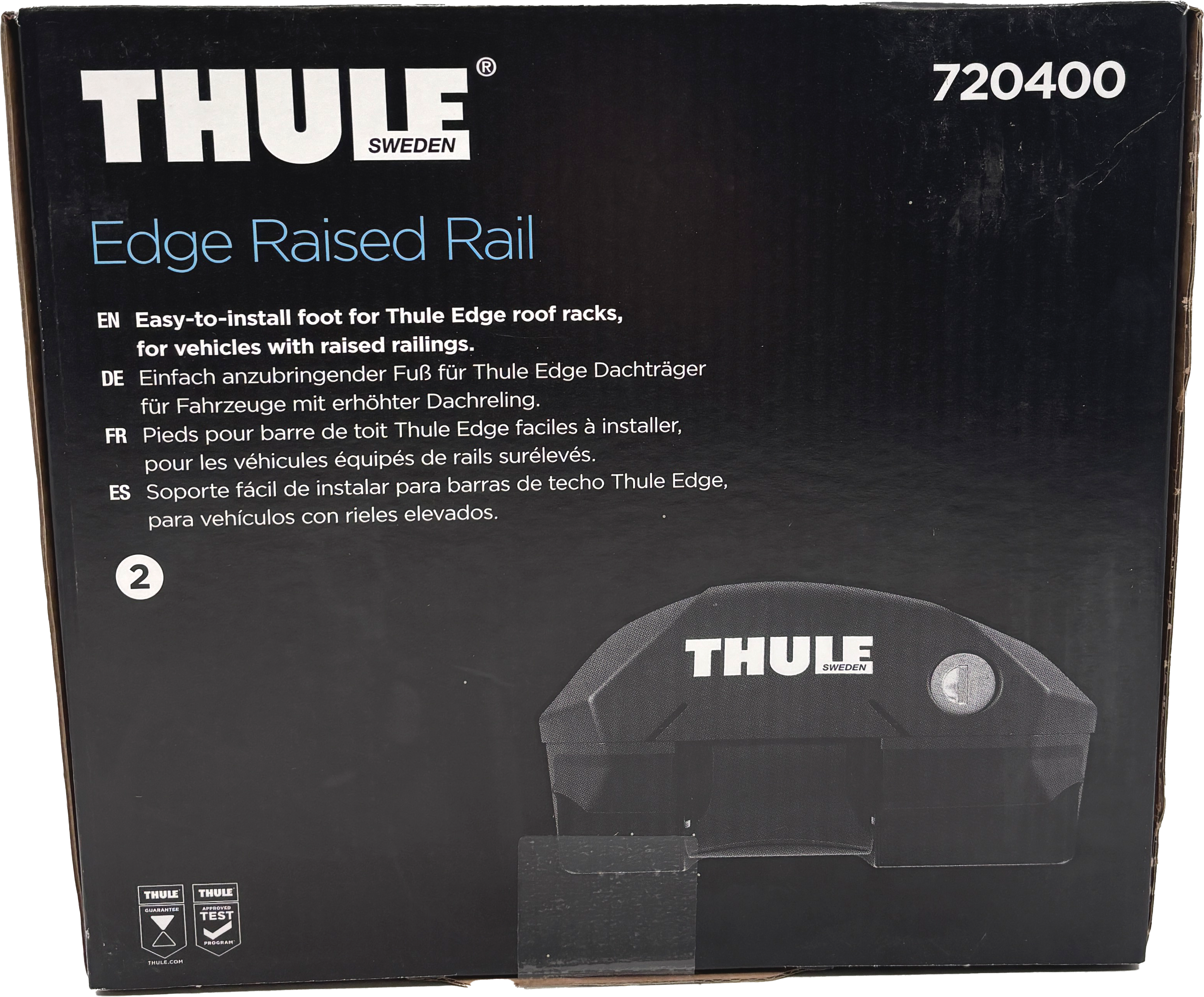 Thule Edge Raised Rail Fußsatz 4er Pack
