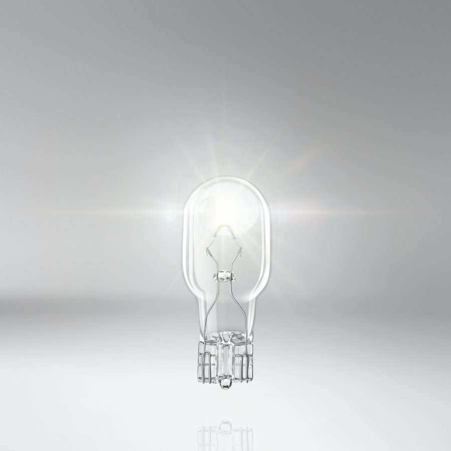 Osram Lampe mit Glassockel Glühlampe W16W W2.1x9.5d 12V 16W 1 Stück