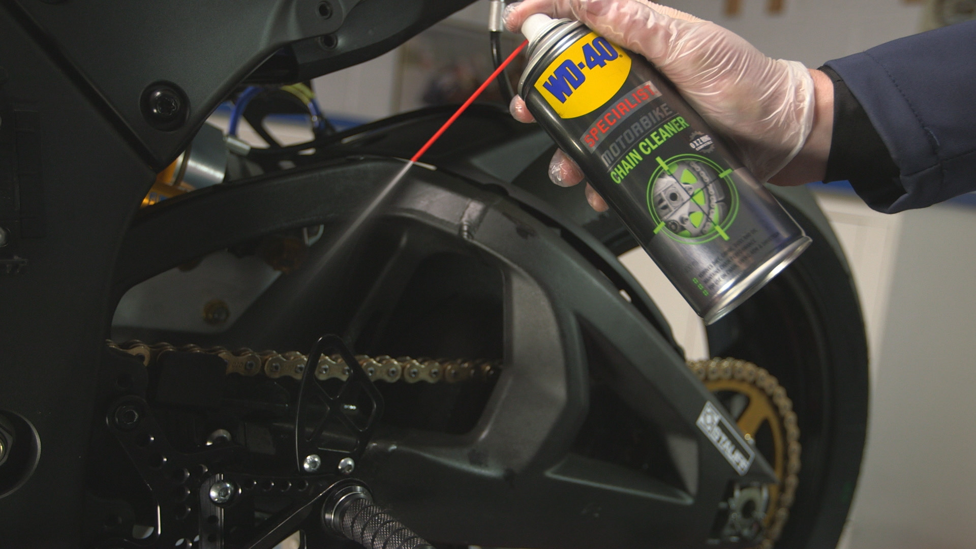 WD-40 Motorbike Kettenreiniger 400ml