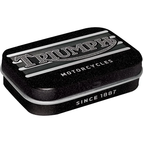 Triumph Motorcycles - Blechdose Gefüllt mit Pfefferminz