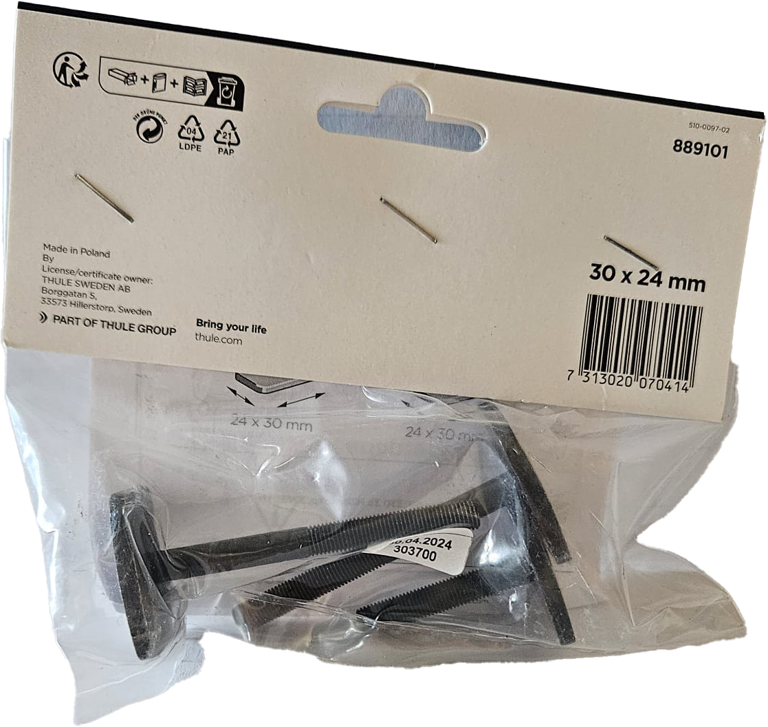 Thule T-Schienen-Adapter 889-1 schwarz