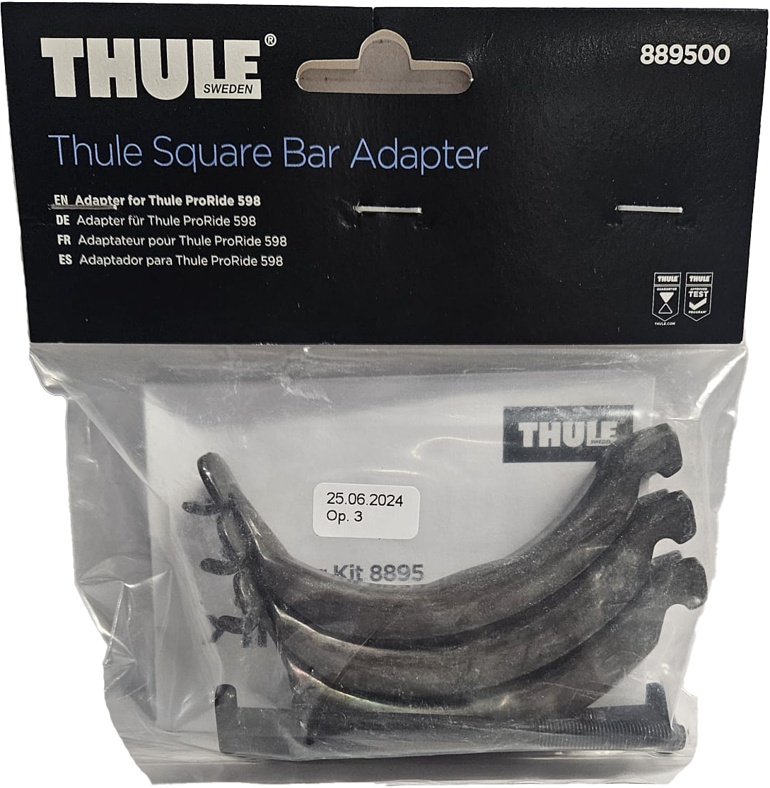 Thule ProRide SquareBar Adapter schwarz