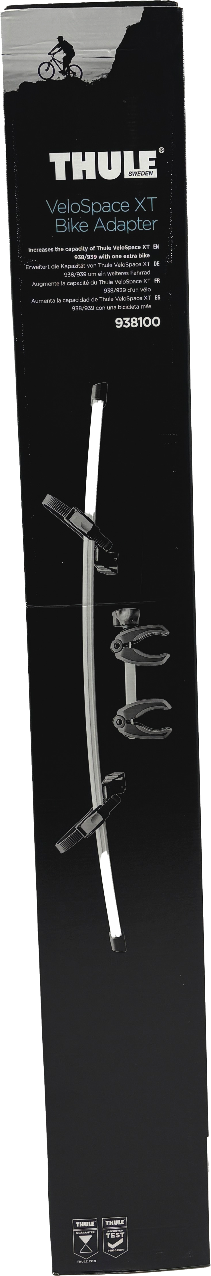 Thule VeloSpace XT Adapter für 3. oder 4. Bike silber/schwarz