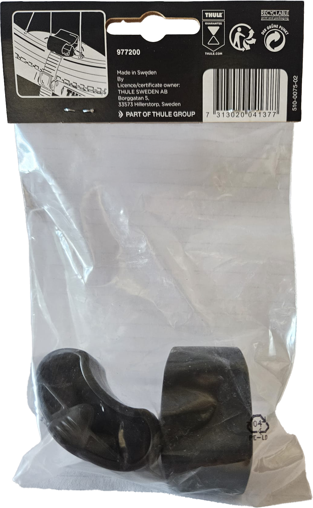 Thule Radadapter schwarz
