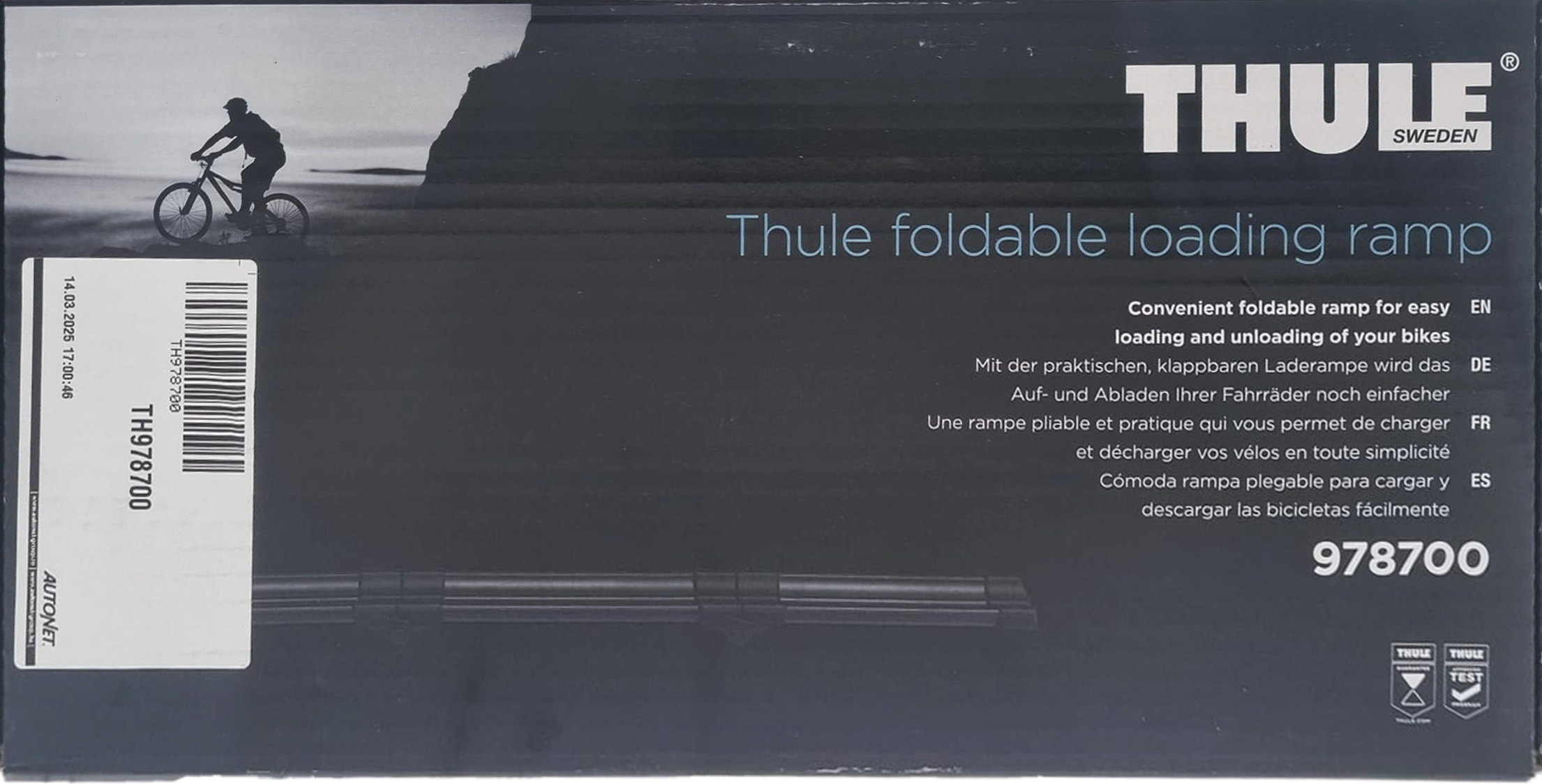 Thule Epos/EasyFold 3 faltbare Laderampe