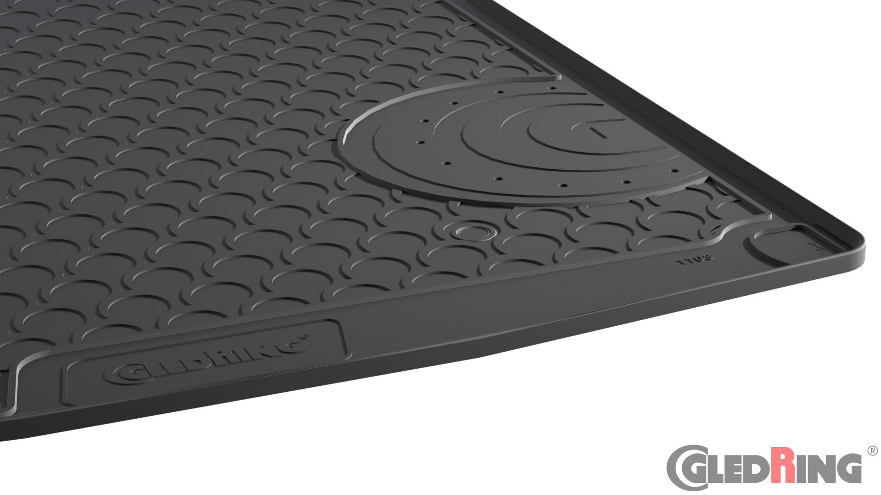 Original Gledring Premium Gummi Kofferraummatte - AUDI A4 AVANT 8K/B8 05.2008-10.2015