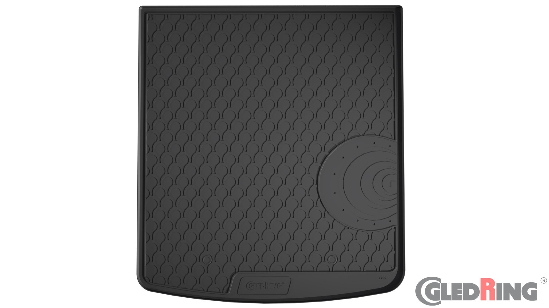 Original Gledring Premium Gummi Kofferraummatte - AUDI A6 AVANT 4G 2011-2018