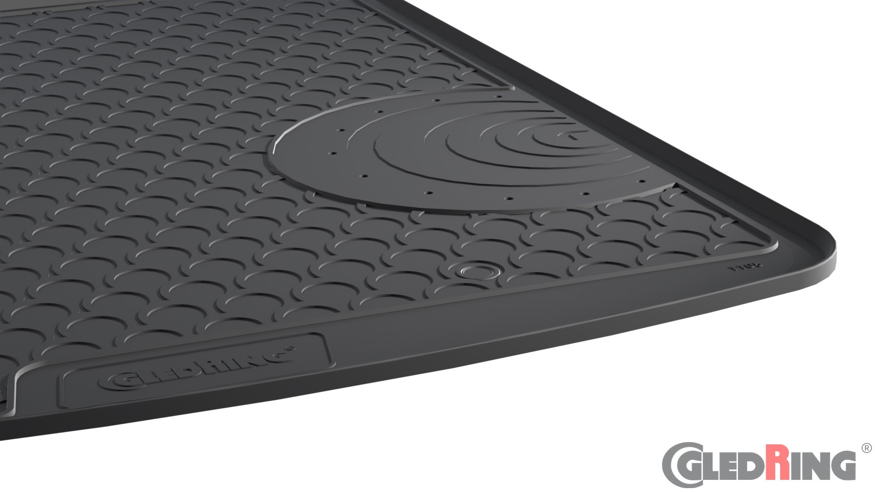 Original Gledring Premium Gummi Kofferraummatte - AUDI A6 AVANT 4G 2011-2018