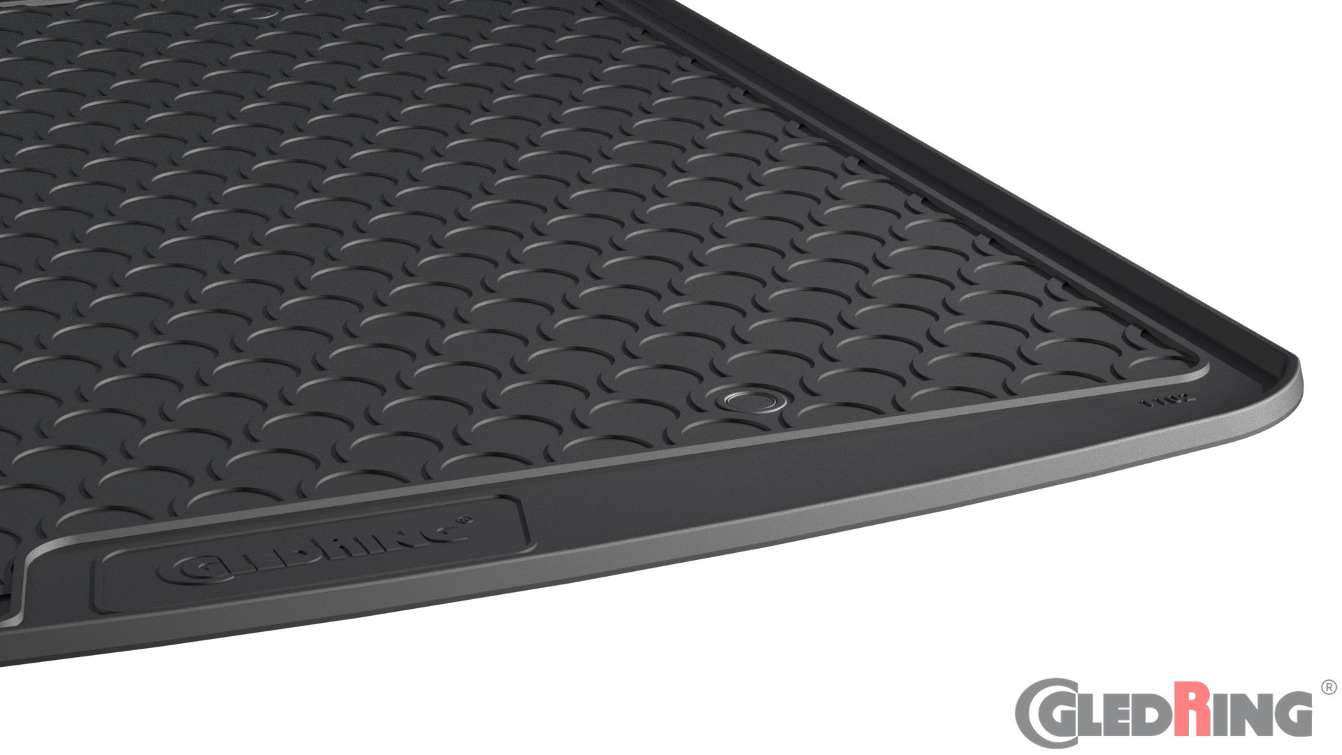 Original Gledring Premium Gummi Kofferraummatte - AUDI A6 AVANT C8 (Mit oder ohne Kofferraum-Paket) 2018->