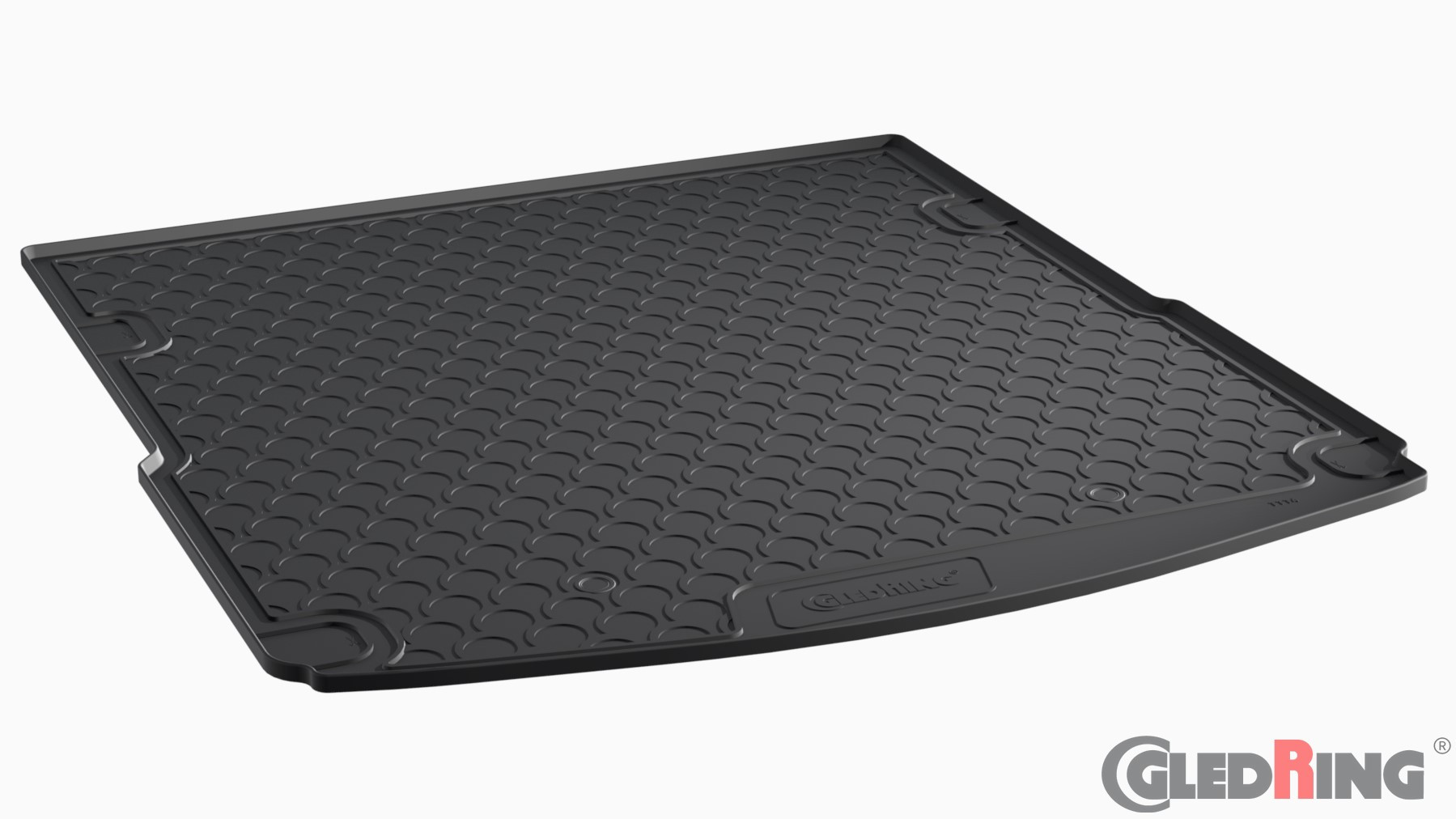 Original Gledring Premium Gummi Kofferraummatte - AUDI A6 SEDAN 4F (Oberer Boden) 2005-2011