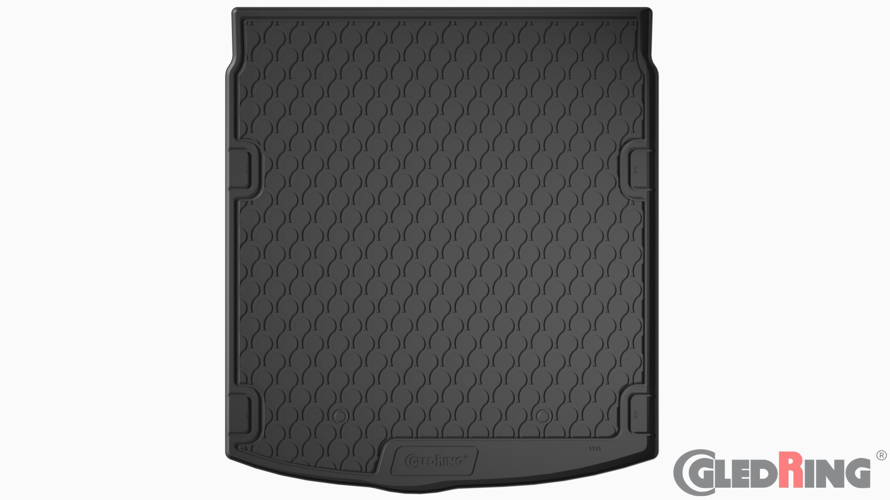 Original Gledring Premium Gummi Kofferraummatte - AUDI A6 SEDAN C7/4G 2011-2018