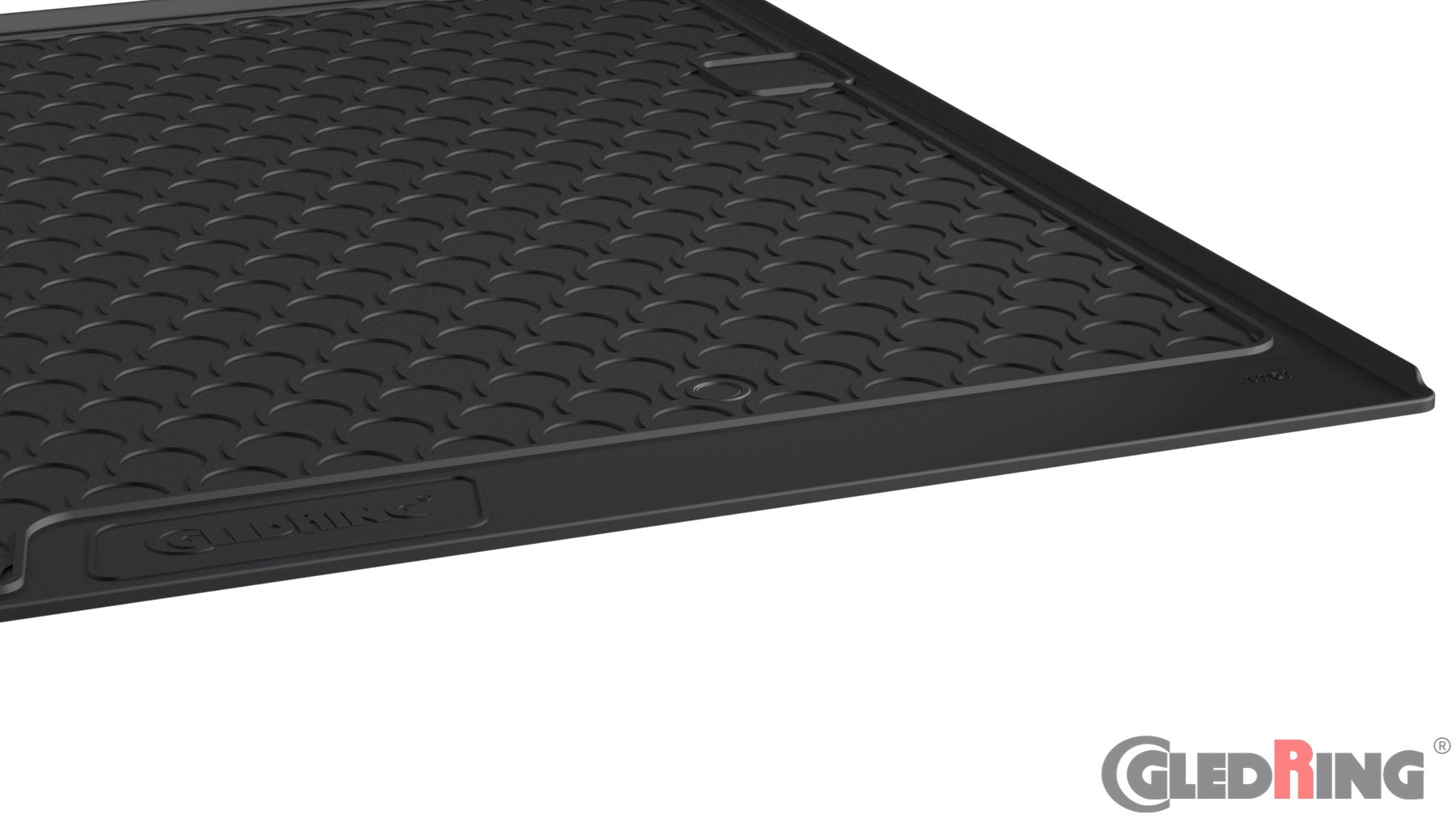 Original Gledring Premium Gummi Kofferraummatte - CITROEN Berlingo XL (Passagier lang) 2019->