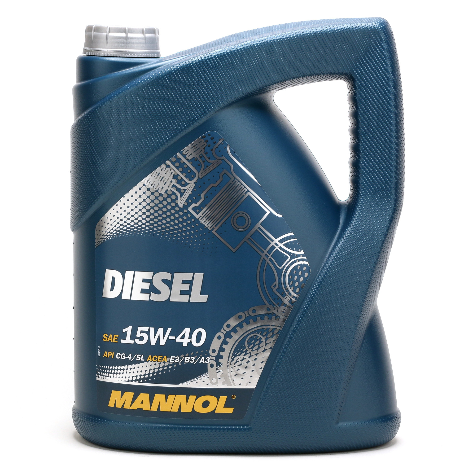 Mannol 7402 Diesel 15W-40 mineralisches Motoröl 5l Kanister