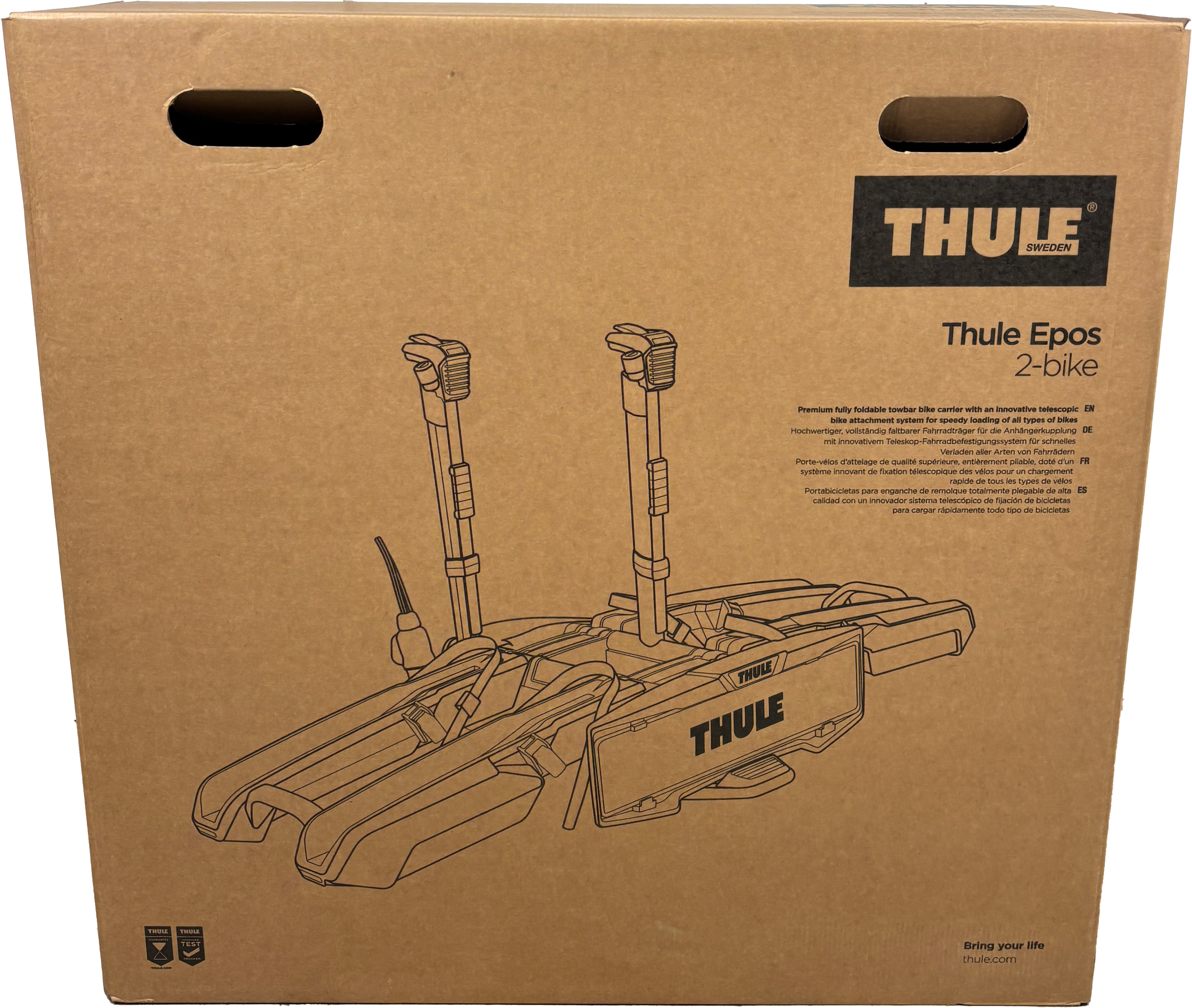 Thule Epos 2 Fahrradträger für 2 Bikes