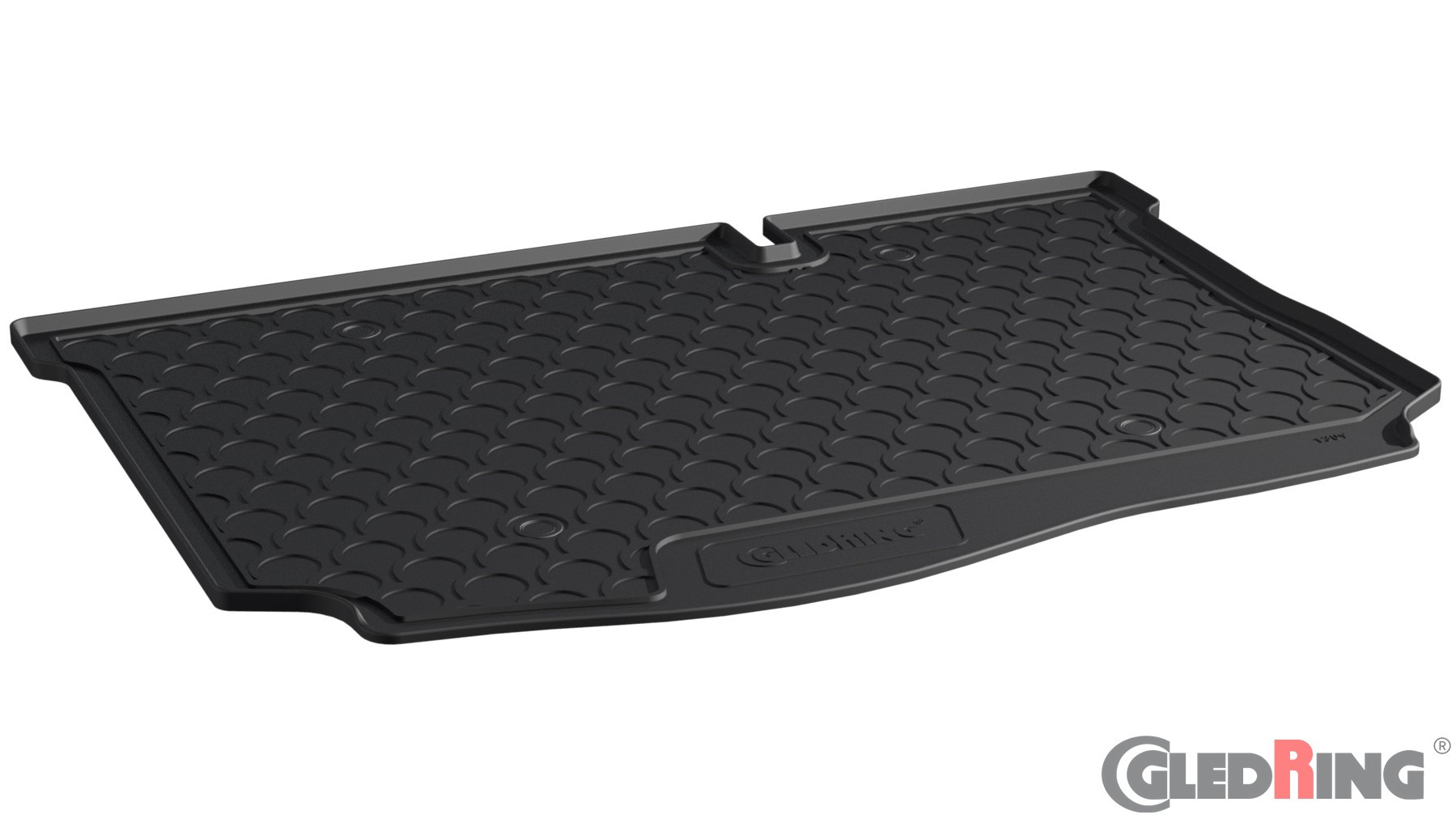 Original Gledring Premium Gummi Kofferraummatte - FORD Fiesta (5-türig, Unterer Boden) 08.2017->