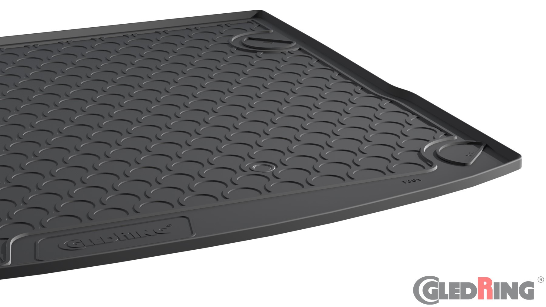 Original Gledring Premium Gummi Kofferraummatte - FORD Focus Kombi 2011-1.2015