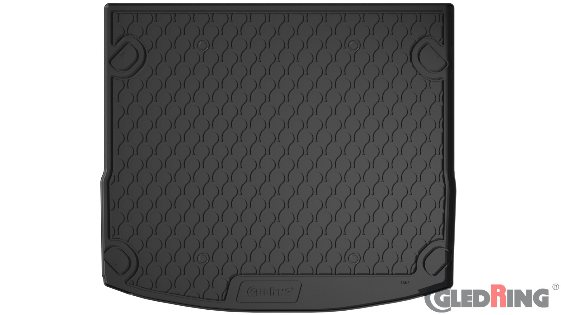 Original Gledring Premium Gummi Kofferraummatte - FORD Focus Kombi 2015->