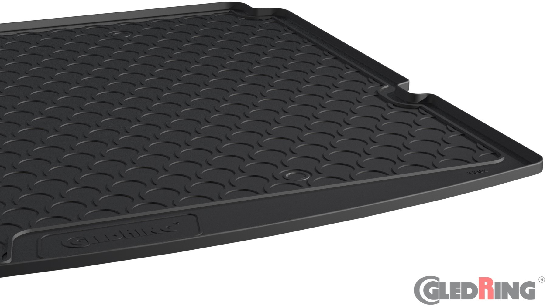 Original Gledring Premium Gummi Kofferraummatte - FORD Galaxy (7 Sitze) 2015->