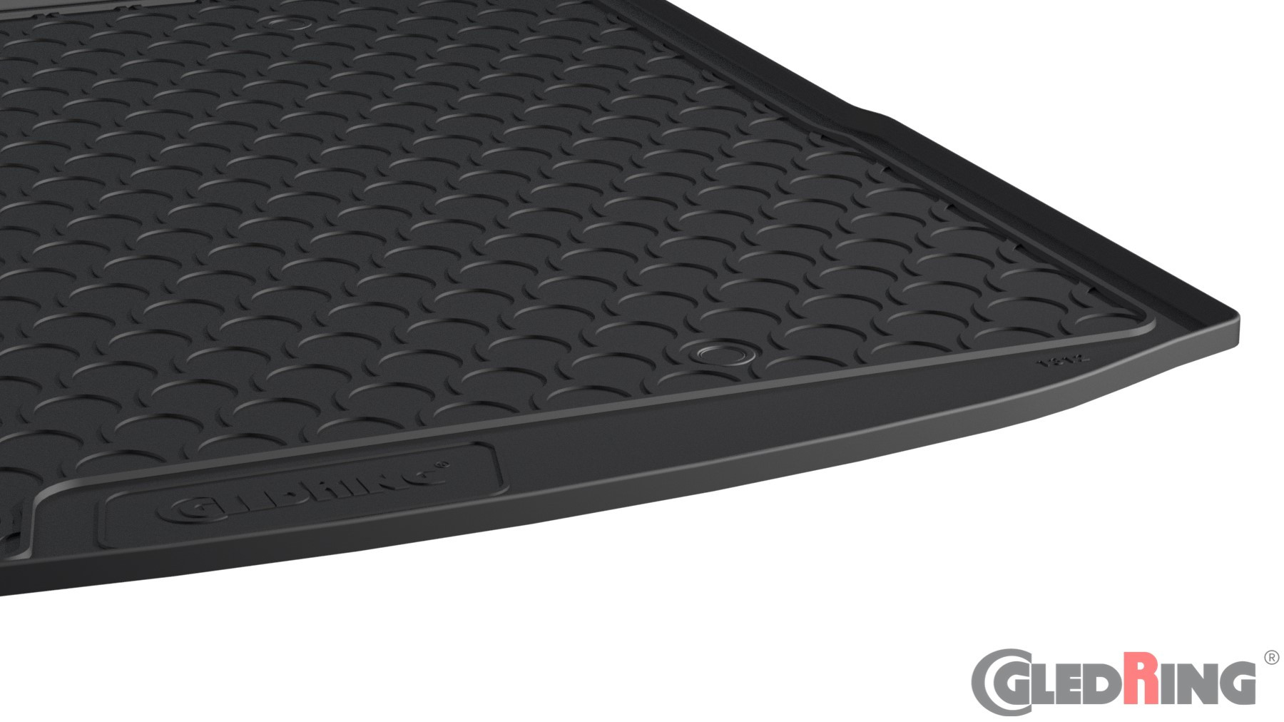 Original Gledring Premium Gummi Kofferraummatte - FORD Galaxy (5 Sitze) 2015->