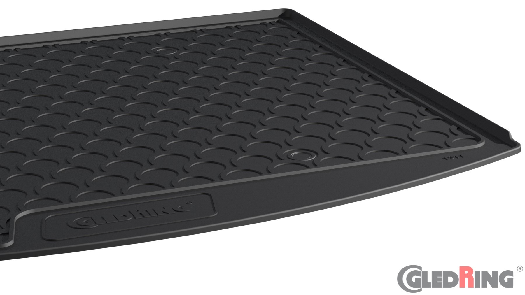 Original Gledring Premium Gummi Kofferraummatte - FORD Kuga (Unterer variabler Boden) 2013-2016/ Mod.2016-2020