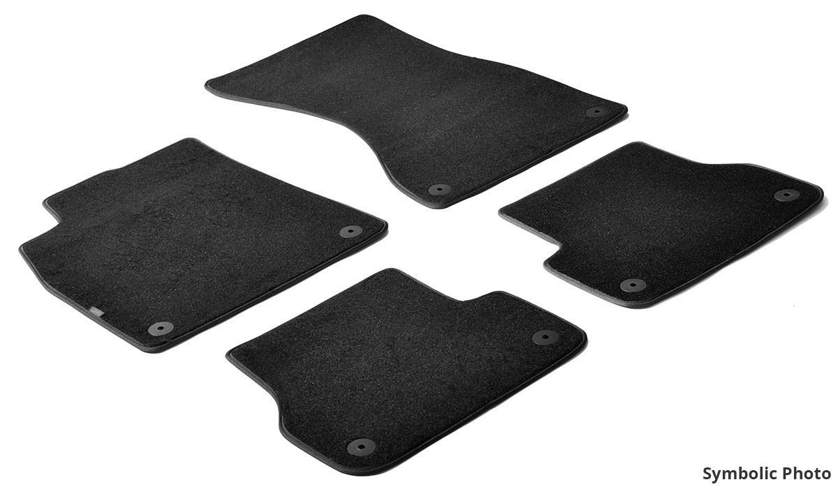 LIMOX Fußmatte Textil Passform Teppich 4 Tlg. Ohne Fixing - LADA Niva