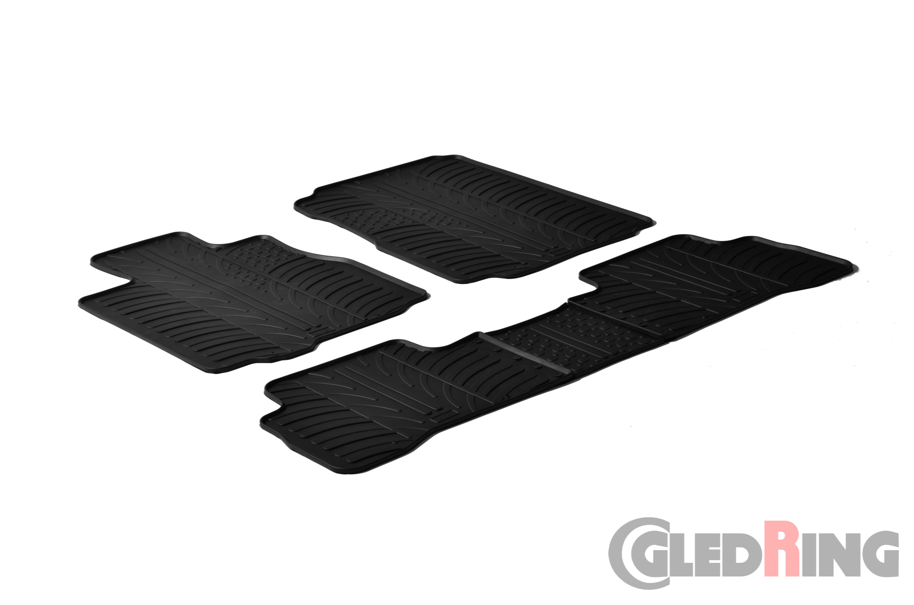 Original Gledring Passform Fußmatten Gummimatten 5 Tlg. - HONDA CR-V 2007-2012