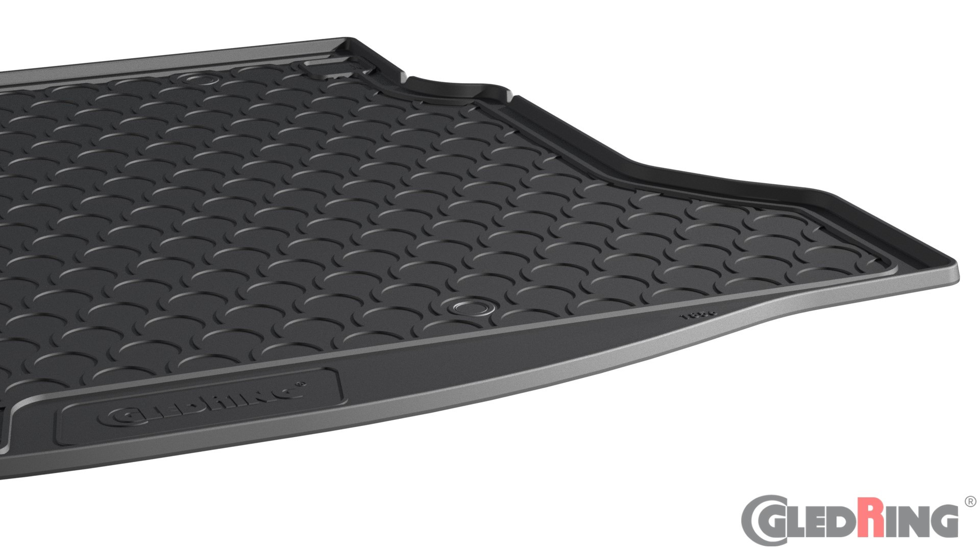 Original Gledring Premium Gummi Kofferraummatte - HONDA Civic HB MK10 (5-türig / Unterer Boden Ohne Ersatzrad) 2017-2021