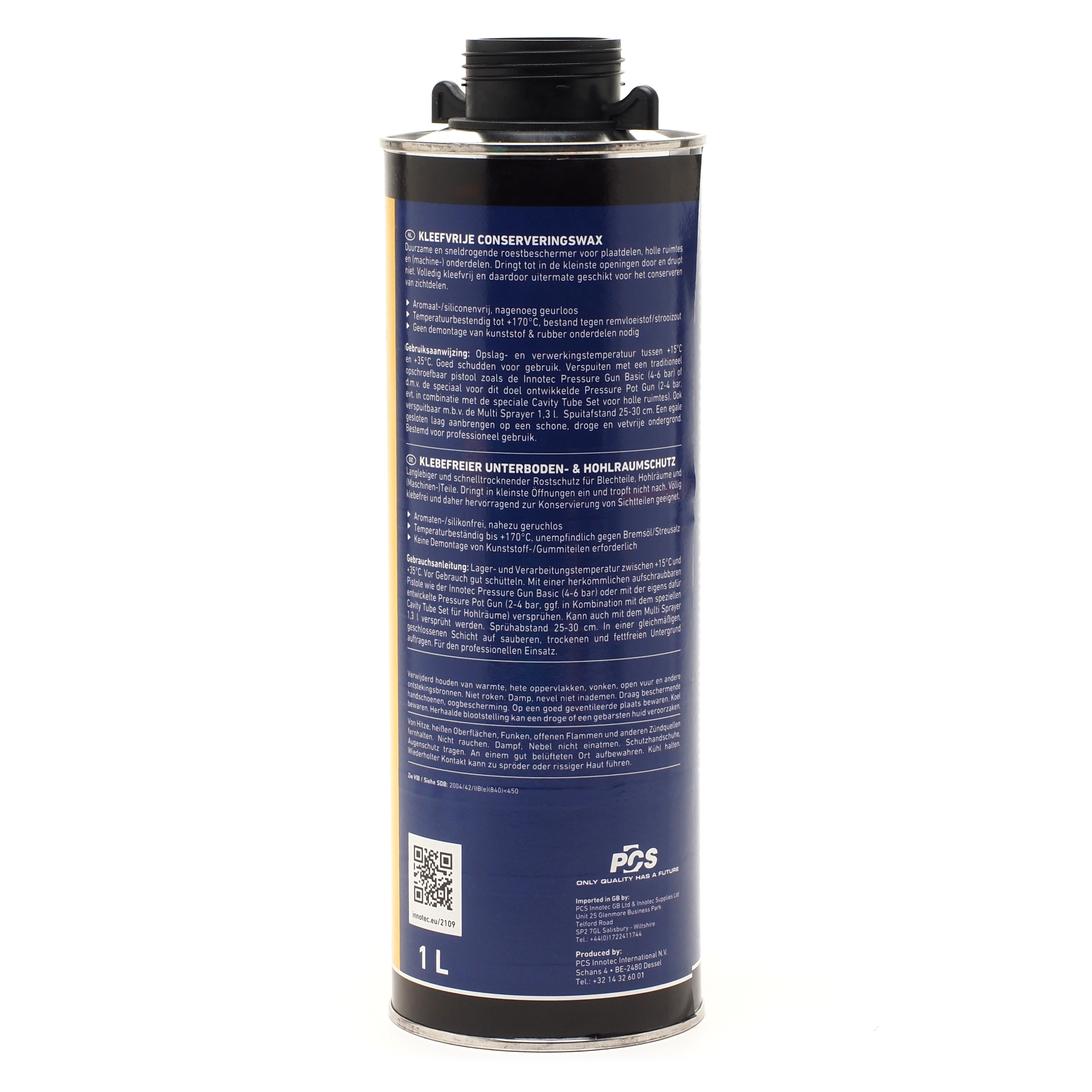 Innotec Hi-Temp Wax Dry Schwarz (0000) 1 Liter