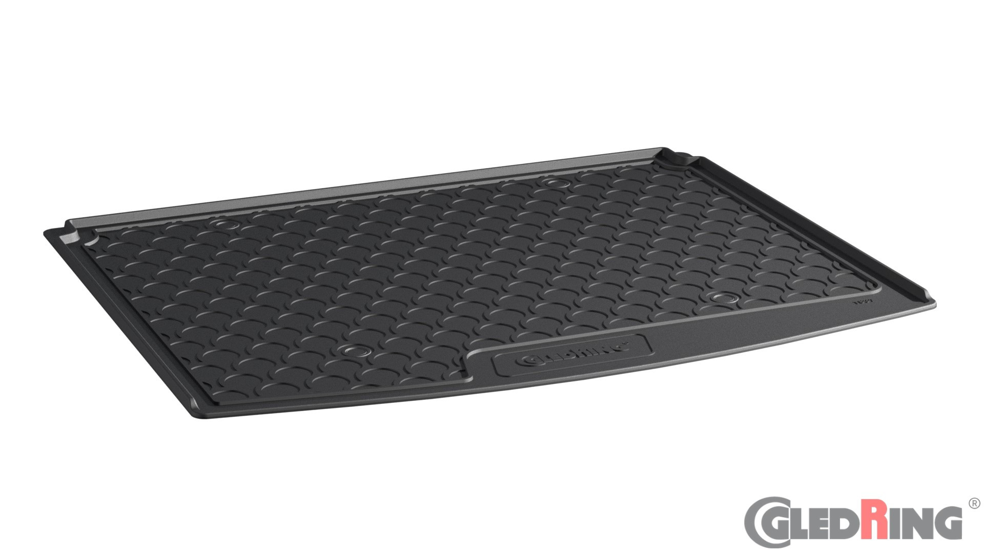 Original Gledring Premium Gummi Kofferraummatte - JEEP Compass (Oberer und unterer variabler Boden) 2017->