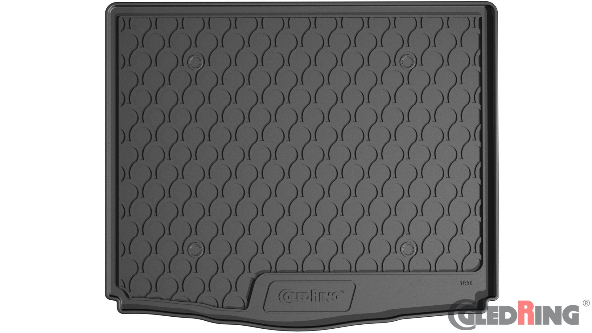 Original Gledring Premium Gummi Kofferraummatte - JEEP Renegade (Unterer Boden) 2015->